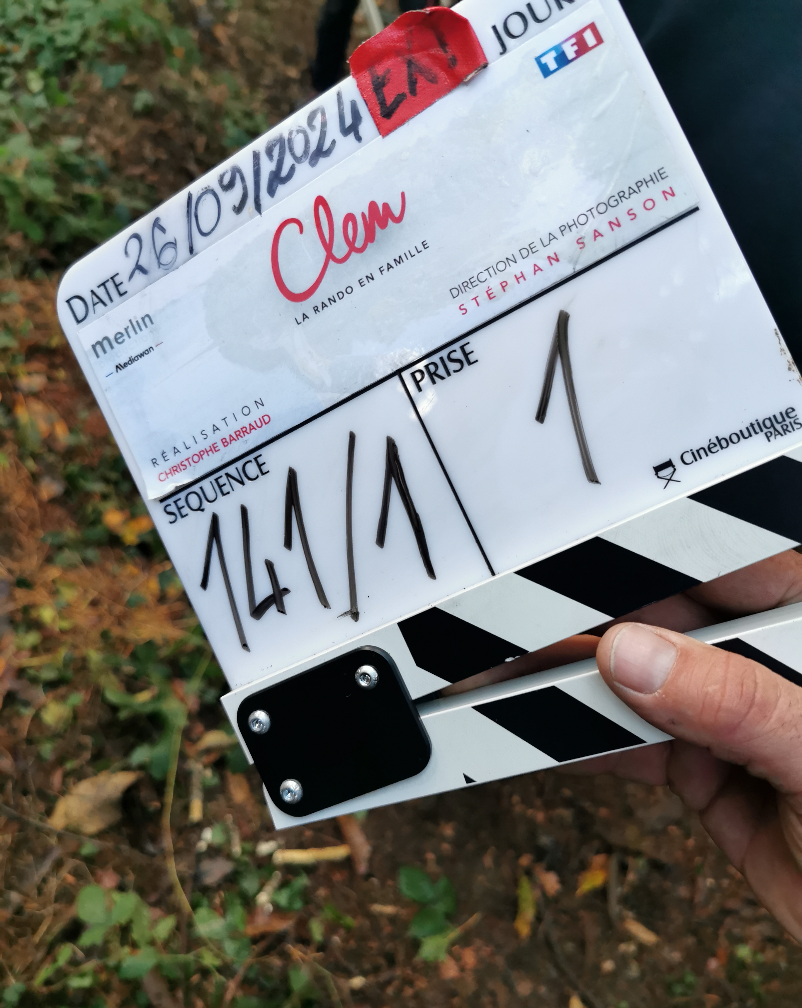 Tournage TF1 série Clem grimpe arbre - Bretagne, Côtes-d'Armor